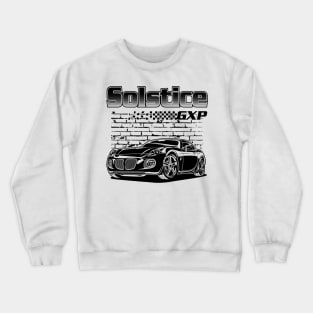 Solstice GXP - Black Print Crewneck Sweatshirt